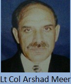 Lt Col Muhammad Arshad Meer, Ak (2nd SSC)