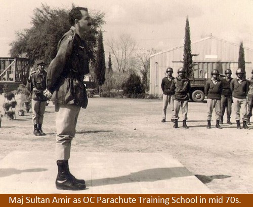 Col Imam - Maj Sultan Amir as OC Parachute Training School Peshawar - Colonel Sultan Amir Tarar, SSG Pakistan Army