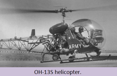 OH-13S helicopter of Pakistan Army