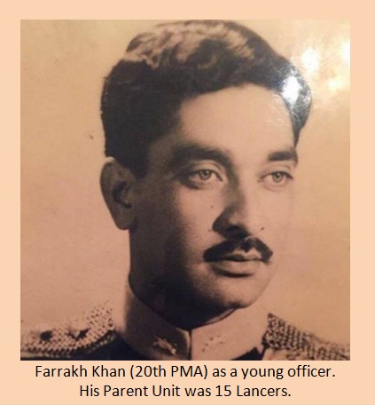 Photo of Lt Gen Farrakh Khan, AC, 20th PMA Long Course