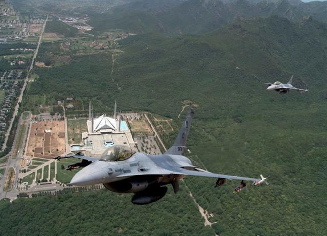 Photos of Islamabad - Aerial View of Faisal Masjid, Islamabad - Pics Islamabad
