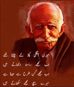 Famous Father Quotes - Old Father complains that now his children teach him how to live - Best Father Quotes.