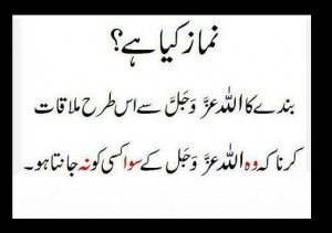 Best sayings about Namaz (Salah) - What is Namaz? Human Being meets Allah in such a way as if he doesn't know anyone else - Best Quotes about Namaz