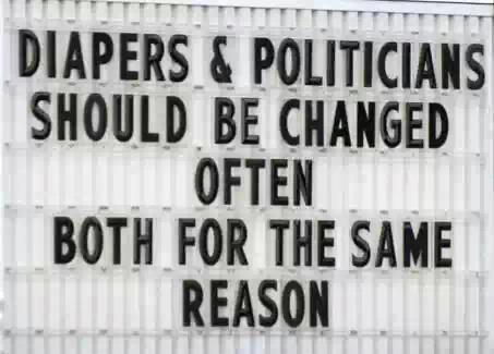 Diapers & Politicians