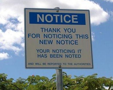 Funny signboards in English-Thank You