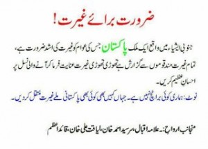 Ghairat Wanted
