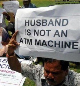 Husband not an ATM