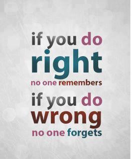 If you do wrong