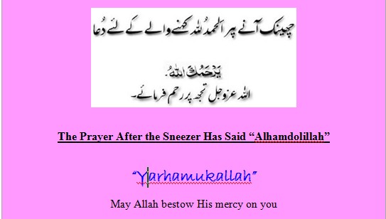 Islamic Dua’s (Supplications) for All Occasions - Dua to recite after the Sneezer has said Alhamdolillah - Importance of Supplication (Dua) in Islam Importance of Supplication (Dua) in Islam - Dua to recite after the Sneezer has said Alhamdolillah - Islamic Dua’s (Supplications) for All Occasions - Best Islamic Duas
