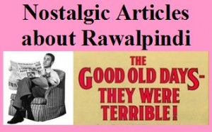 Logo, Nostalgic Articles about Rawalpindi.