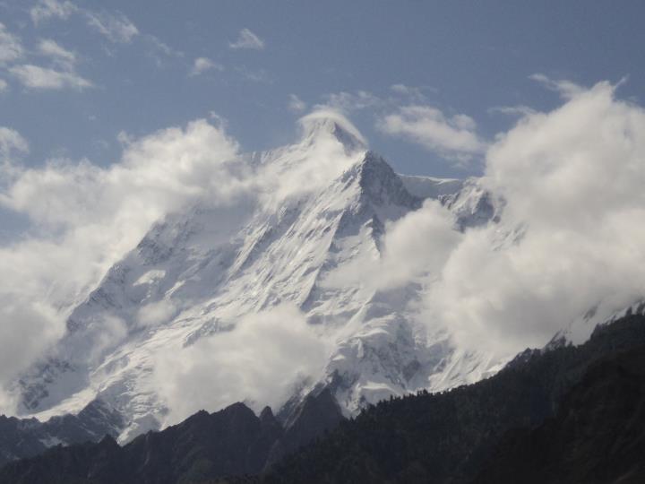 Mighty Rakaposhi:Photos of Gilgit-Baltistan Province, Pakistan. Photo by Hassan Nazir Malhi Photos of Gilgit-Baltistan Province, Pakistan: Photo of mighty Rakaposhi- Photo by Hassan Nazir Malhi