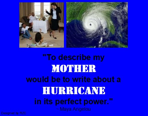 Mother Quotes : My mother is hurricane in its perfect power - Famous Sayings & Quotes about Mothers