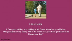 Naughty Kids Jokes - A kid about the bending of his grandfather and the gas leak - Funny Naughty Kids Jokes