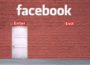 Once  you enter facebook, there's no exit
