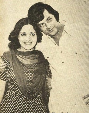 Rare Old photo of Rani and Waheed Murad - Photos of Pakistani actors and actresses of Film Industry (Lollywood) 