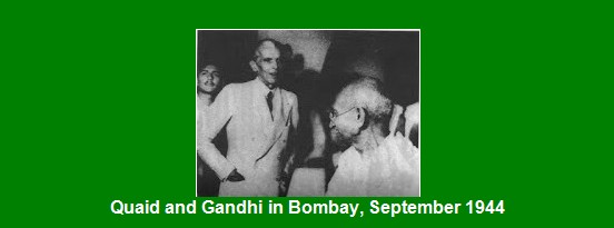 Photos of Quaid-e-Azam Muhammad Ali Jinnah - Quaid and Gandhi in Bombay, September 1944 - Pics, Photos of Jinnah Pics, Photos of Quaid-e-Azam Muhammad Ali Jinnah: Quaid and Gandhi in Bombay, September 1944 - Photos of Jinnah