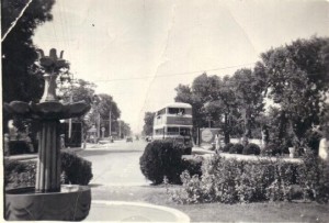 Photos of Rawalpindi - Double Decker Bus at Chandni Chowk, Rawalpindi in 1963 Pics, images of Rawalpindi - Double Decker Bus at Chandni Chowk, Rawalpindi in 1963
