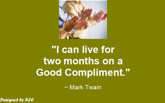 Quotes by Mark Twain - I can live for two months on a good compliment - Best inspirational quotes of Mark Twain Quotes of Mark Twain: I can live for two months on a good compliment - Best Inspirational Quotes by Mark Twain