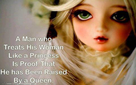Raised by a queen