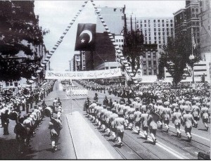 Photos of Ayub Khan's Foreign visits: Reception of President Ayub Khan in Washington D.C. USA in 1961