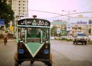 Rickshaw Owned by a Sub Inspector of Police