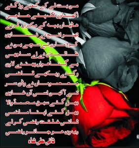 Punjabi inspirational Kalam of Sani Ali Shah: Mun butt lay kay Kaabay werr gaye, Akhaawan lug paye Haji - Poetry of Sani Ali Shah