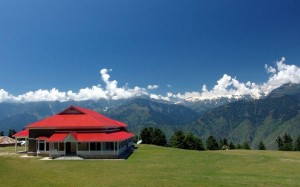 A beautiful view of Shogran, Naran Valley