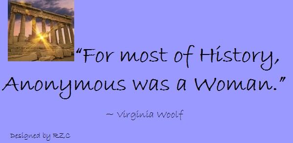 Best Women English Quotes: Quotes of Virginia Woolf, "For most of History, Anonymous was a Woman" - Famous Women Quotes - Best sayings about Women