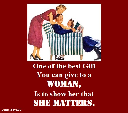 Best Women English Quotes: Best Gift for a Woman; Show her that she matters - Best sayings about Women