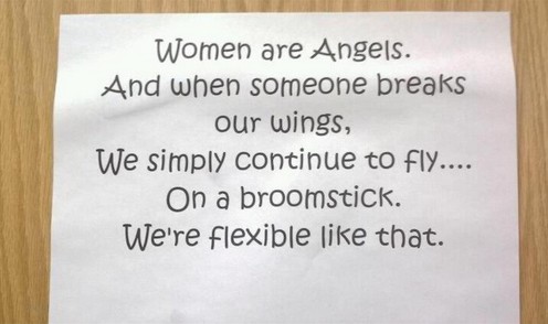 Best Women English Quotes: Women are angels, we are flexible - Best sayings about Women