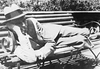 a rare photo of Jinnah