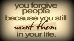 why you forgive people
