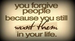 why you forgive people
